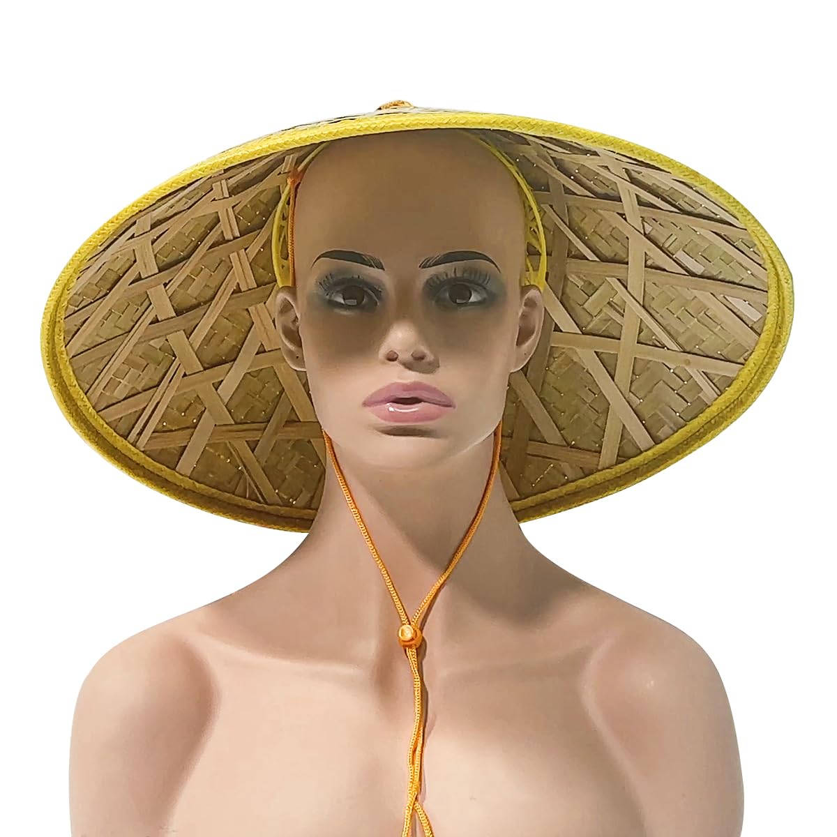 Queenbox Lightweight straw hat with breathable material ideal for fishing outdoors