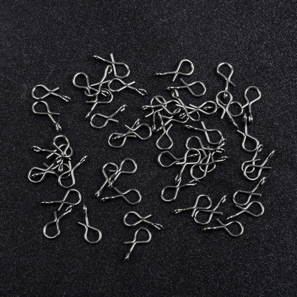 Pack of quick-change snaps for flies, jigs and lures