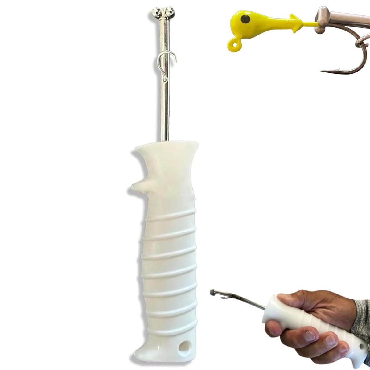 Quickrelease Fishhook Extractor with protective sleeve