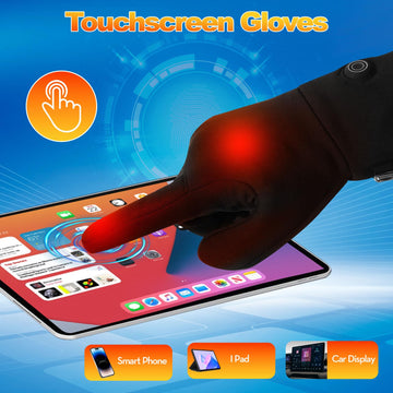 Quidnunc heated gloves seamless design supports all-day comfort.