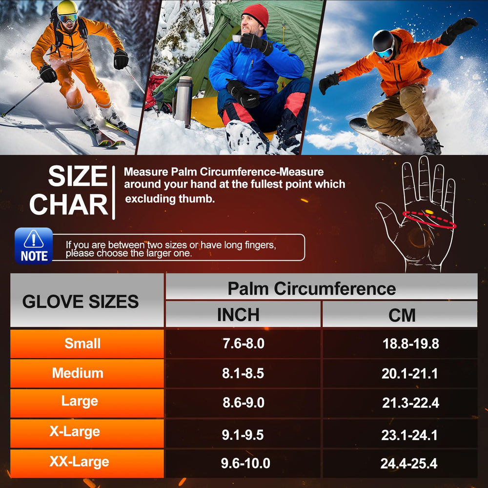 Quidnunc heated gloves smart-touch fingertips enable phone use without removal.