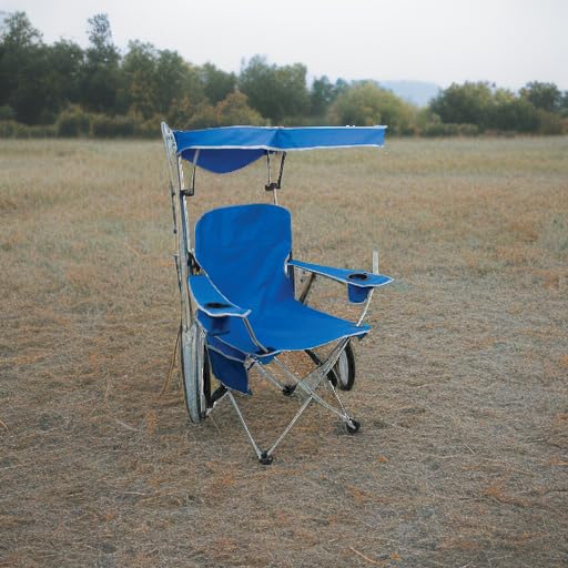 Quik Shade full size shade chair side pouch keeps essentials handy