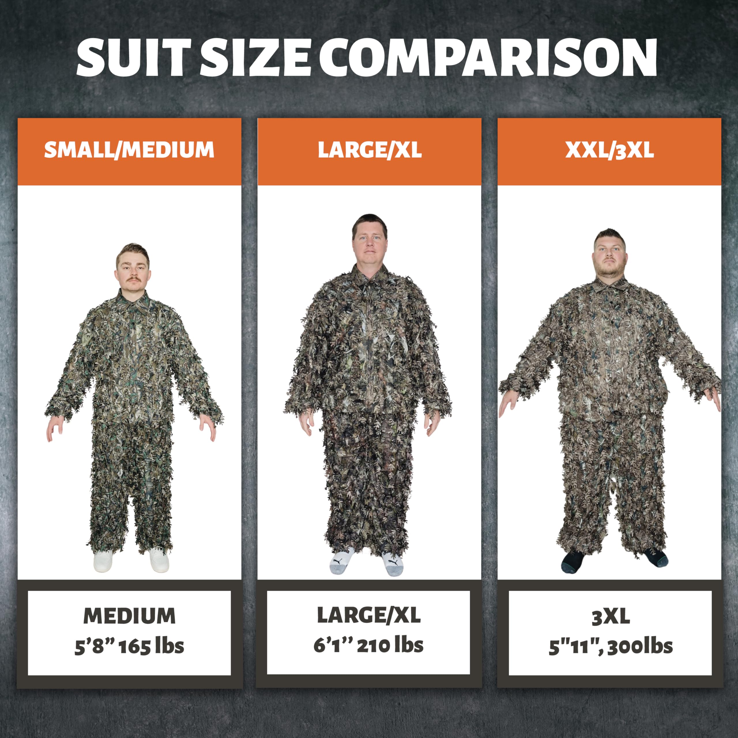 QuikCamo 3D Leafy Suit weighs about 1 lb with breathable mesh for warm-weather hunts.