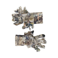 QuikCamo gloves touchscreen-tip feature enables quick device use in-field.