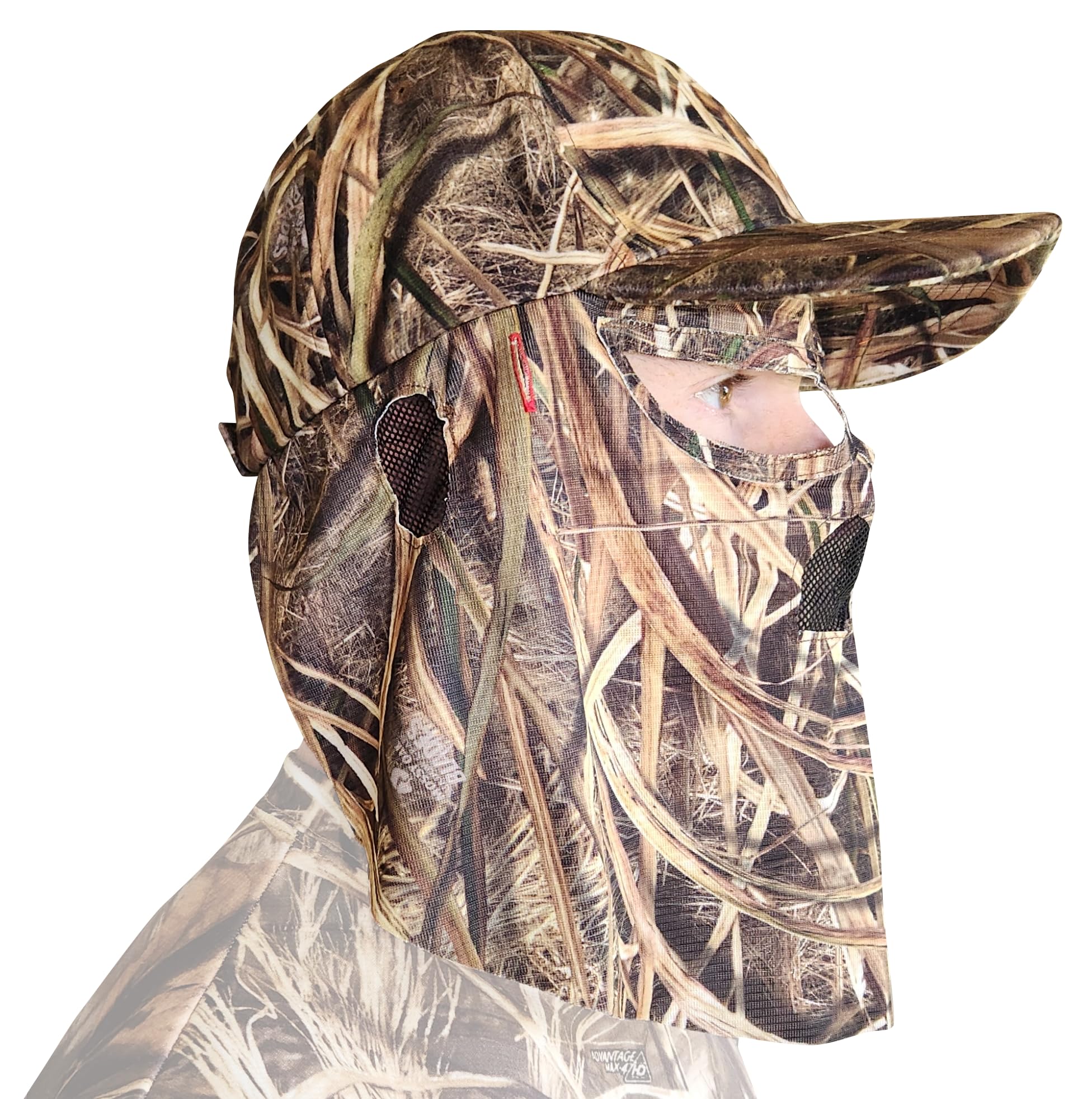 QuikCamo Mossy Oak Shadow Grass Blades hat blends seamlessly for waterfowl concealment