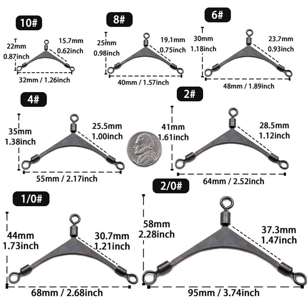 Quintathletic 3-way swivel spreader bar close-up showing smooth rotation.