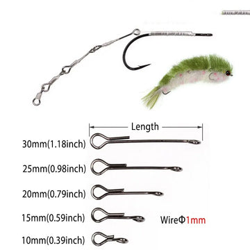 Quintathletic 20mm shank provides flexible bend for mid-sized game patterns.