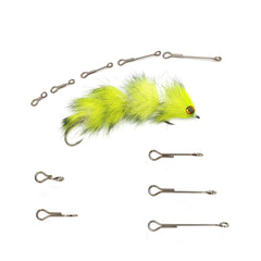 Quintathletic 30mm shank supports larger streamers with smooth articulation.