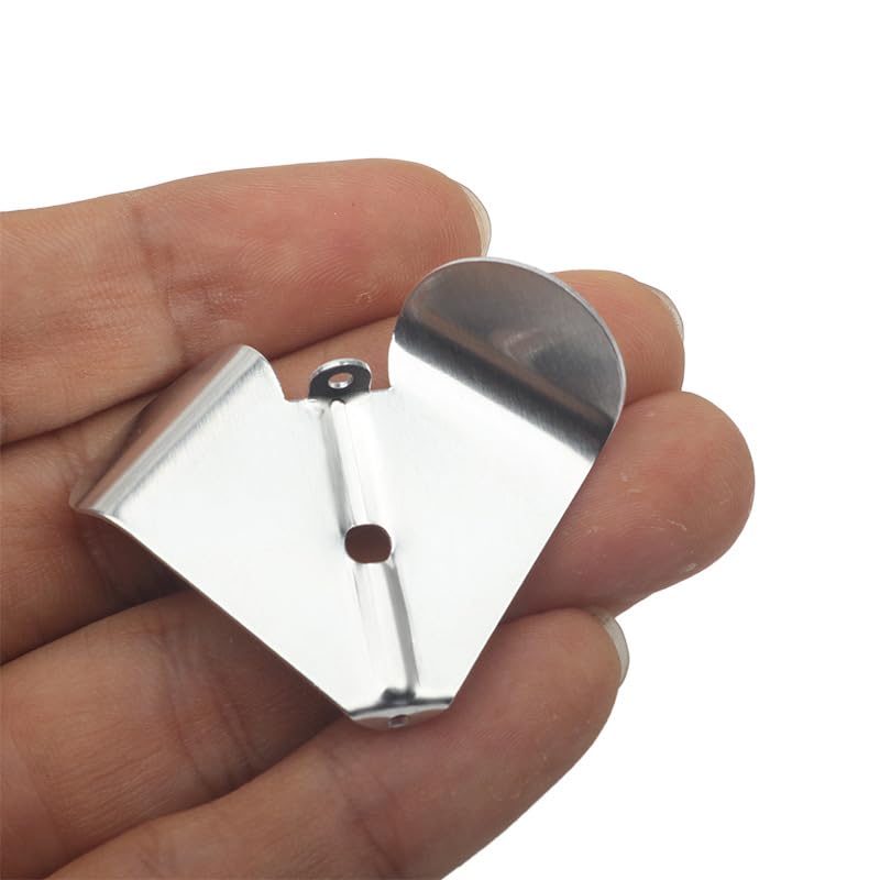 Quintathletic buzzbait blade with center hole for easy attachment and quick swaps