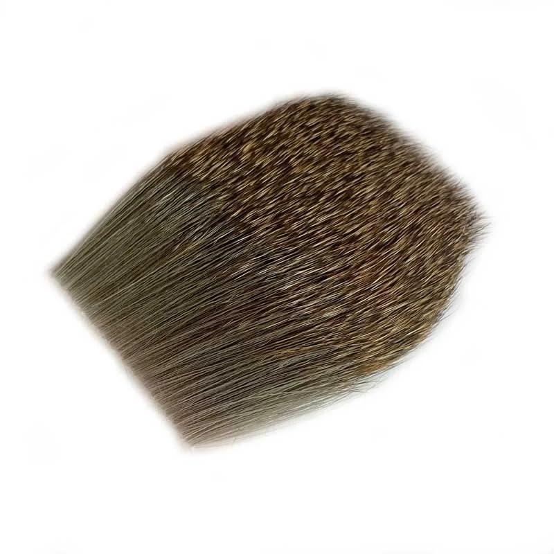 Quintathletic deer hair dry fly hollow structure indicating buoyancy.