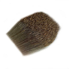 Quintathletic deer hair dry fly hollow structure indicating buoyancy.
