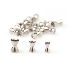 Quintathletic dumbbell eyes 0-5 inch length for versatile fly tying.