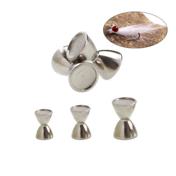 Quintathletic dumbbell eyes ideal for jigging and streamer patterns.