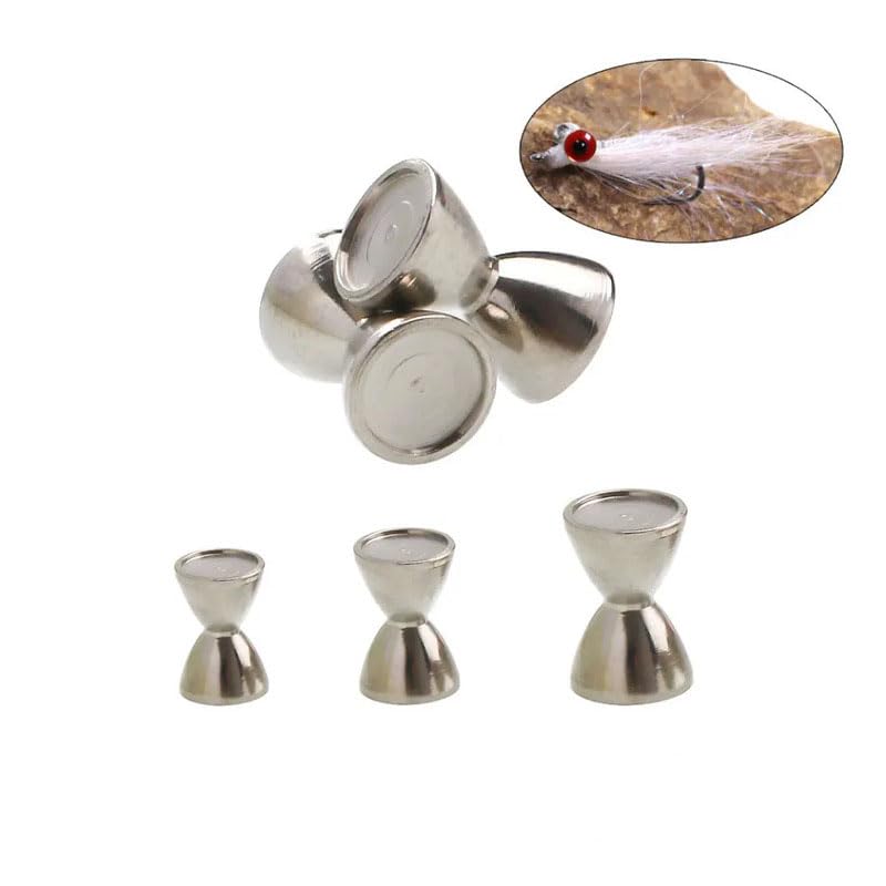 Quintathletic dumbbell eyes ideal for jigging and streamer patterns.