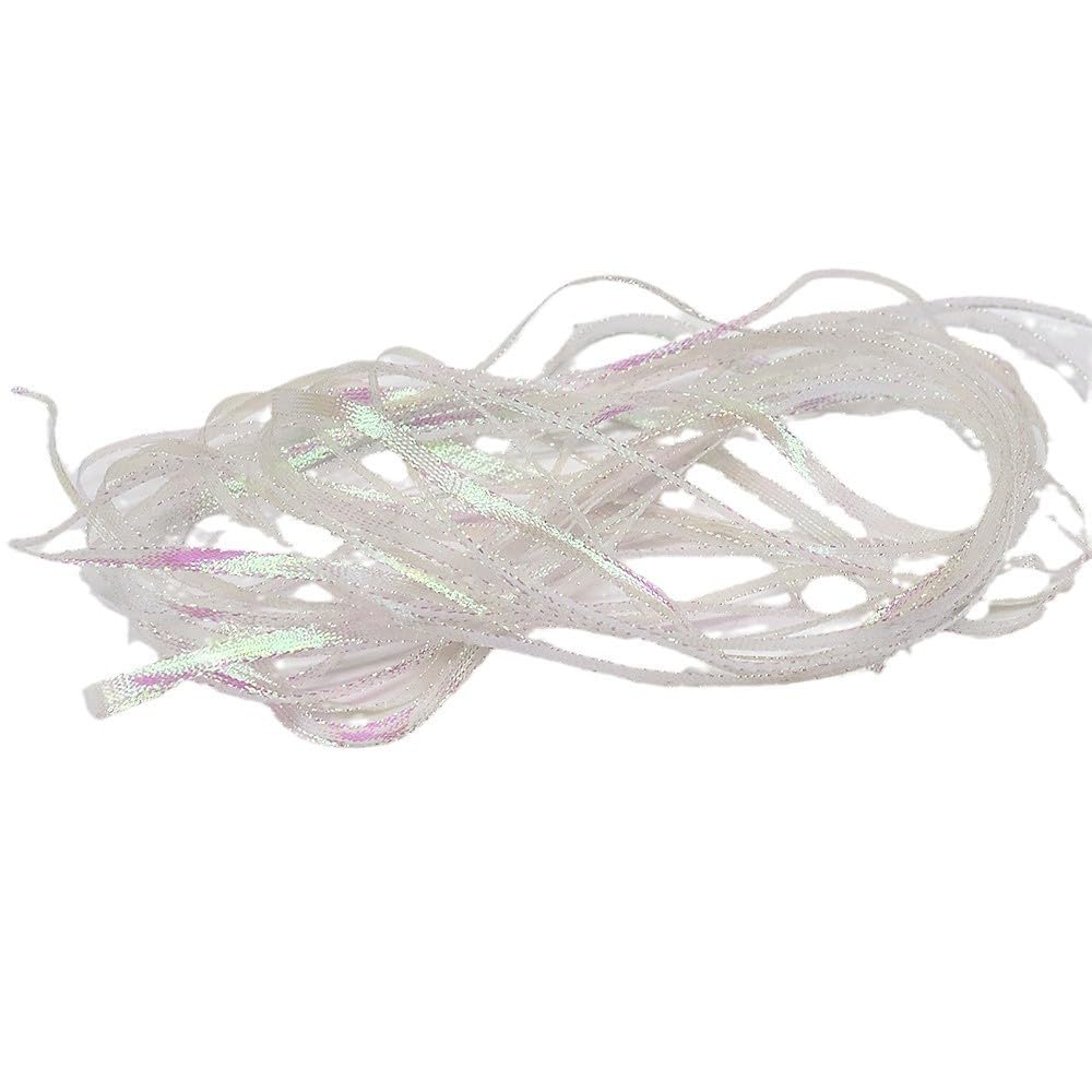 Quintathletic Ice Pearl Braidback 3/5mm flat diamond weave for lifelike shrimp back