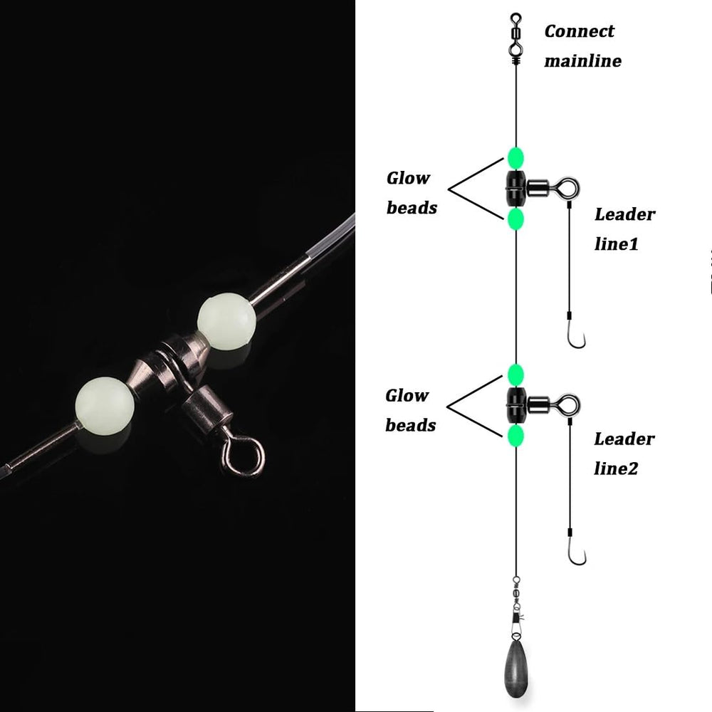 Quintathletic saltwater rig connectors enabling versatile rigging and secure connections