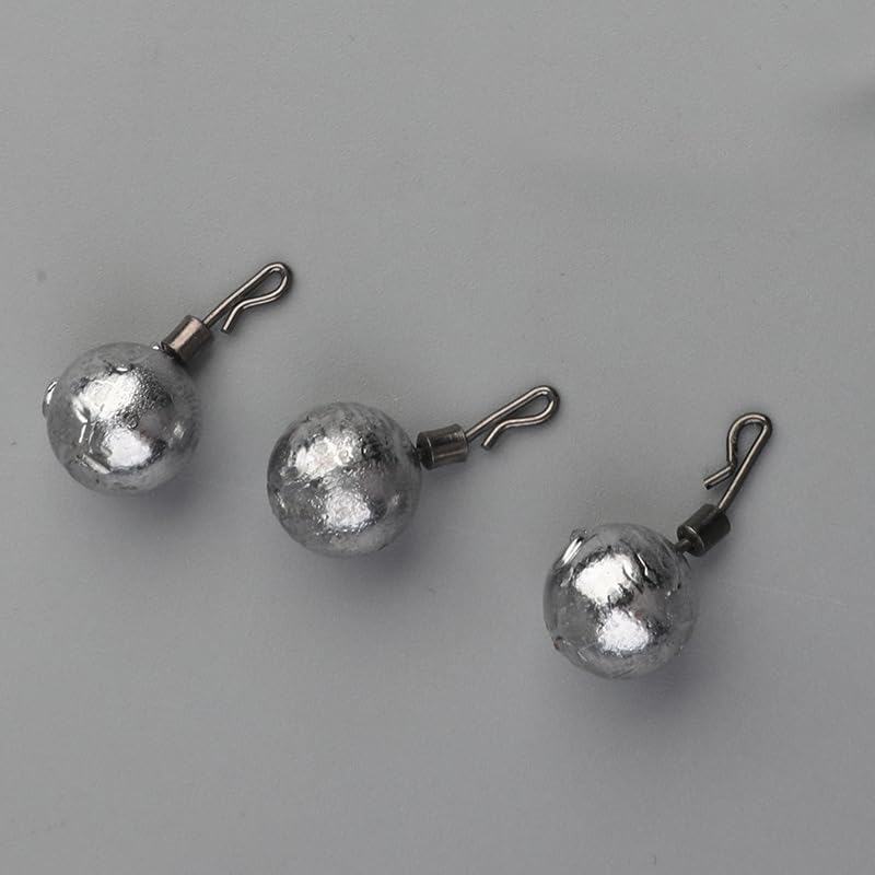 Quintathletic 1/2 oz sinker helps reach depth in stronger currents.
