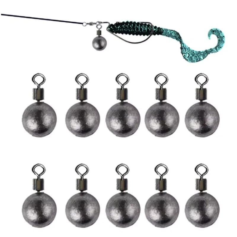 Quintathletic 1/4 oz sinker supports reliable bottom or drift fishing.