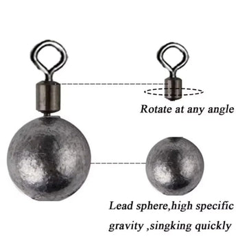 Quintathletic 3/16 oz sinker designed for smooth water entry and steady line flow.