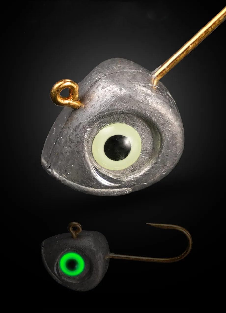 Quintathletic soft worm bait presentation with balanced jig head for natural movement