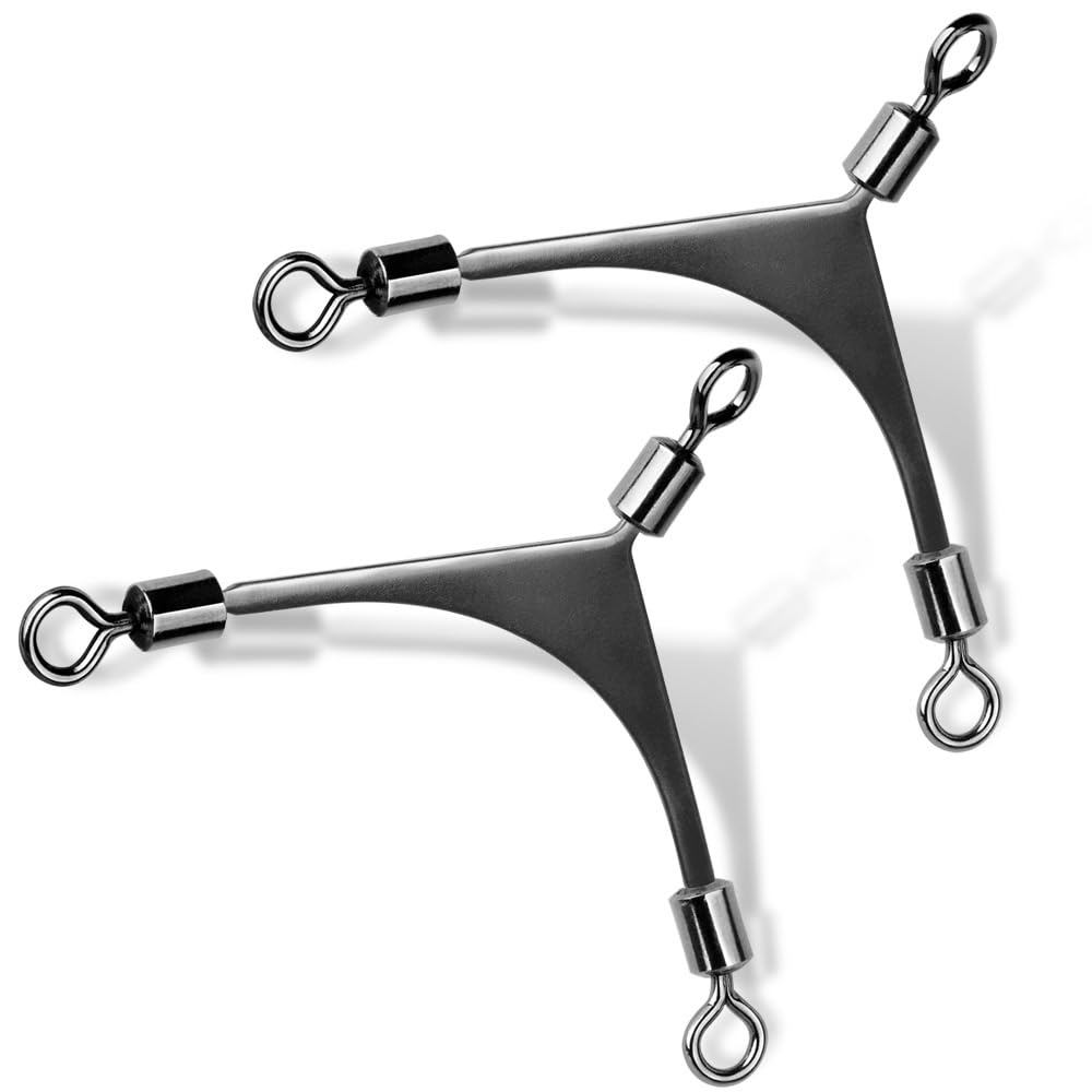 Quintathletic stainless steel spreader bar assembly for durable saltwater use.