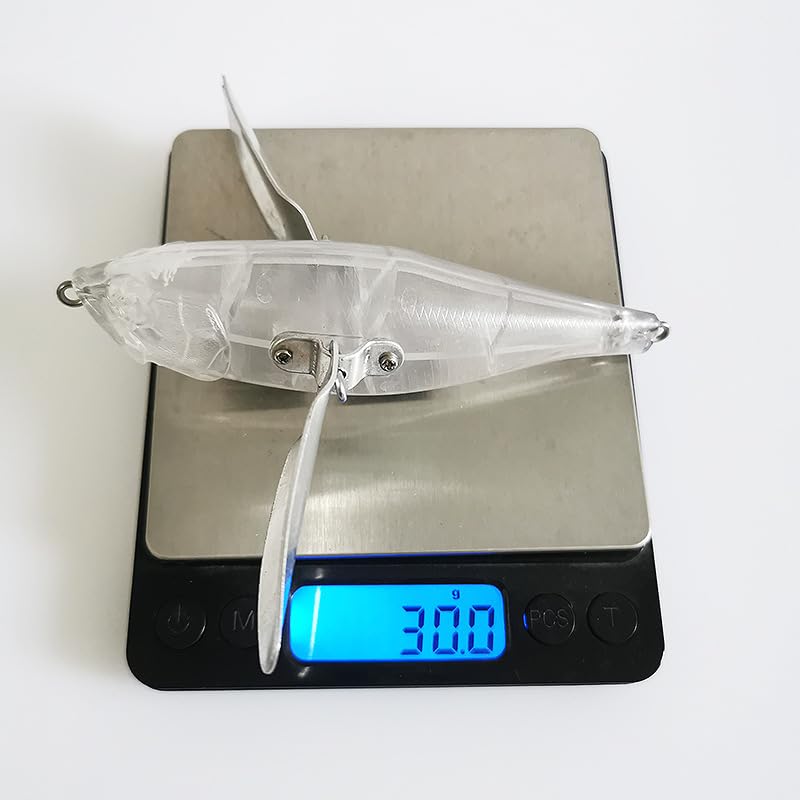 Quintathletic unpainted blank lure for personalized color patterns