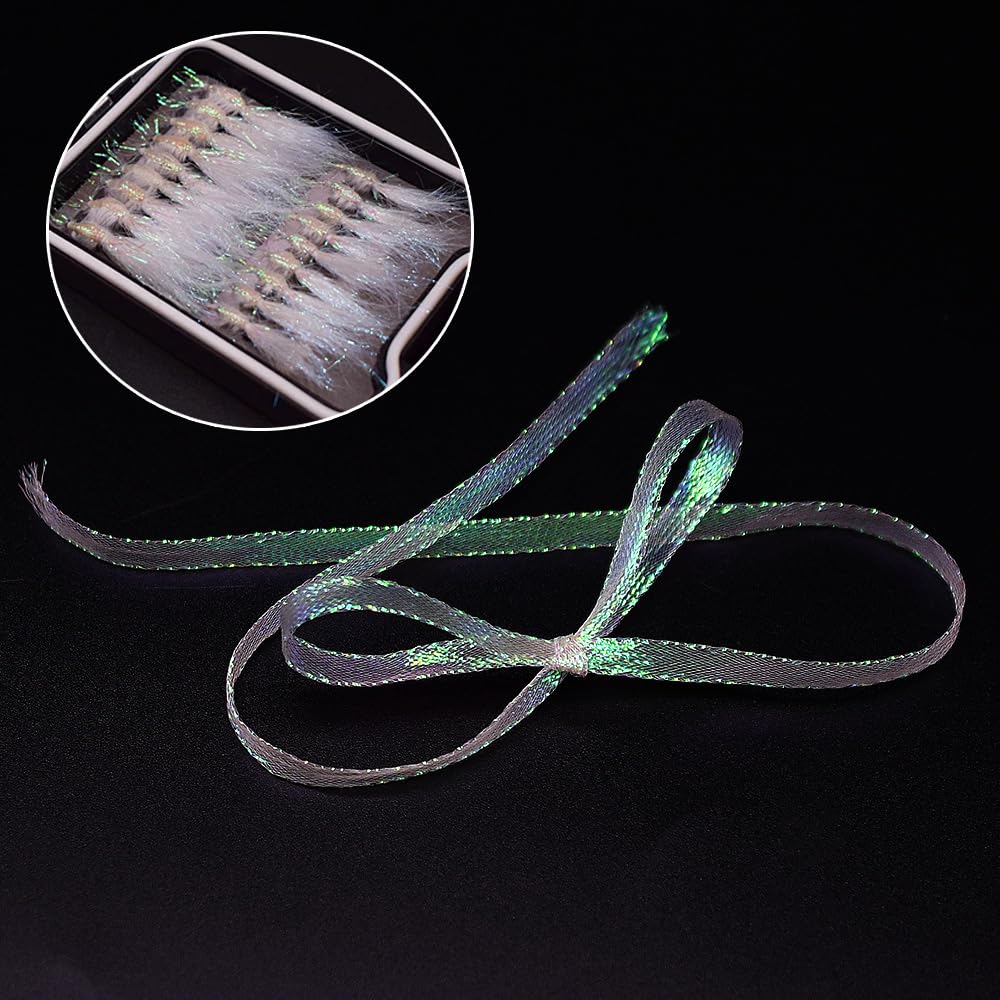 Quintathletic water-reflection flash strands enhance lure visibility in varying light.