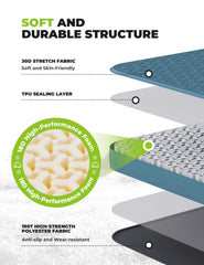 QuNature automatic inflation speeds setup in seconds for quick comfort