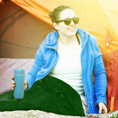 Qunclay survival kit with whistles in green supports signaling during outdoor use.
