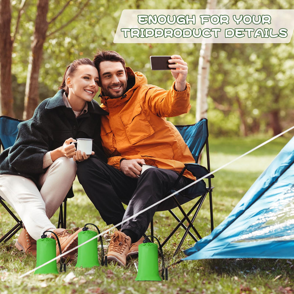 Qunclay waterproof bivvy sack green withstands rain and wind.