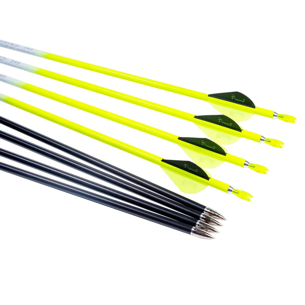QunYing carbon arrow 30in shaft with 340 spine for consistent flight