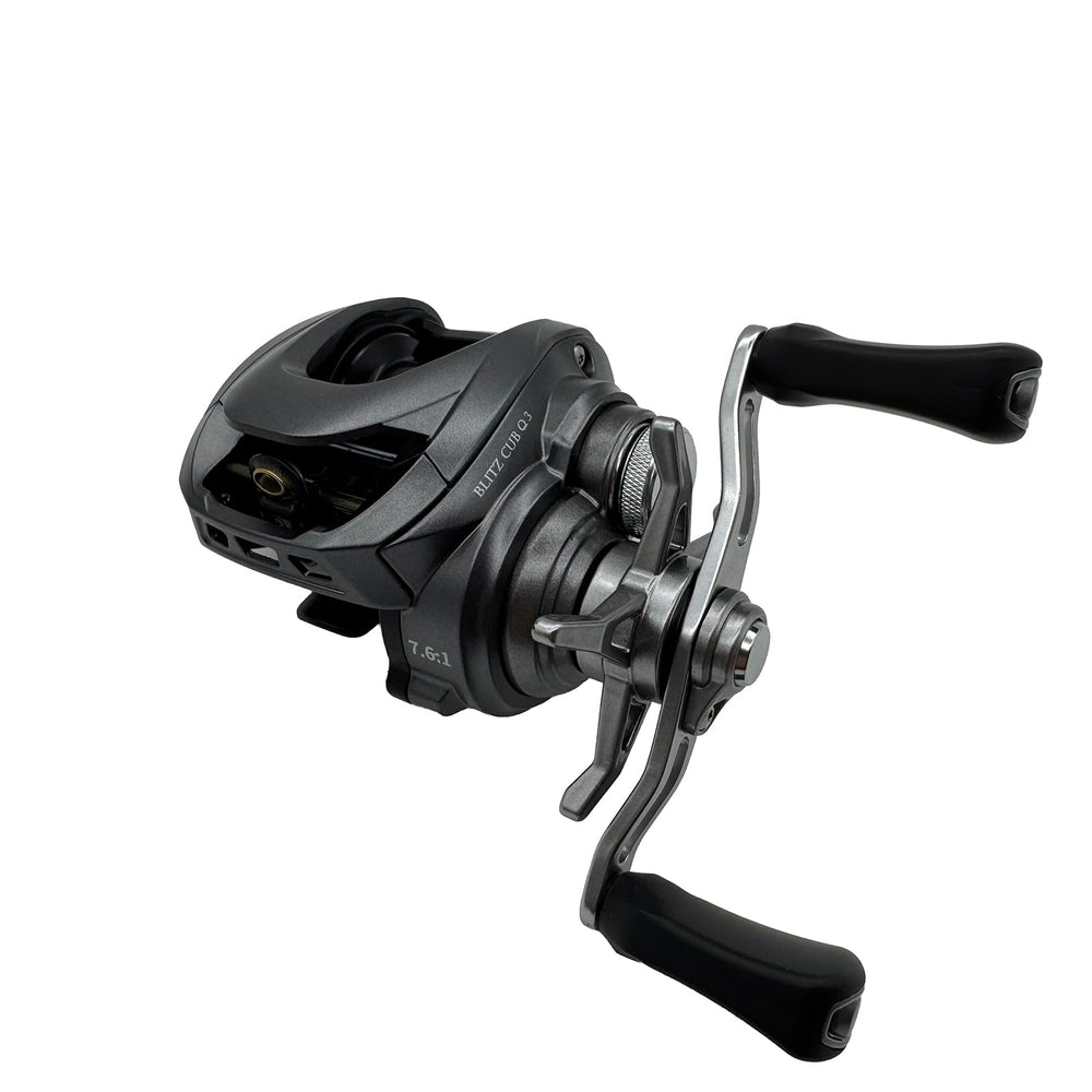 Quorelynx DC BFS baitcaster reel showcases ultra-light design for precise finesse casting.