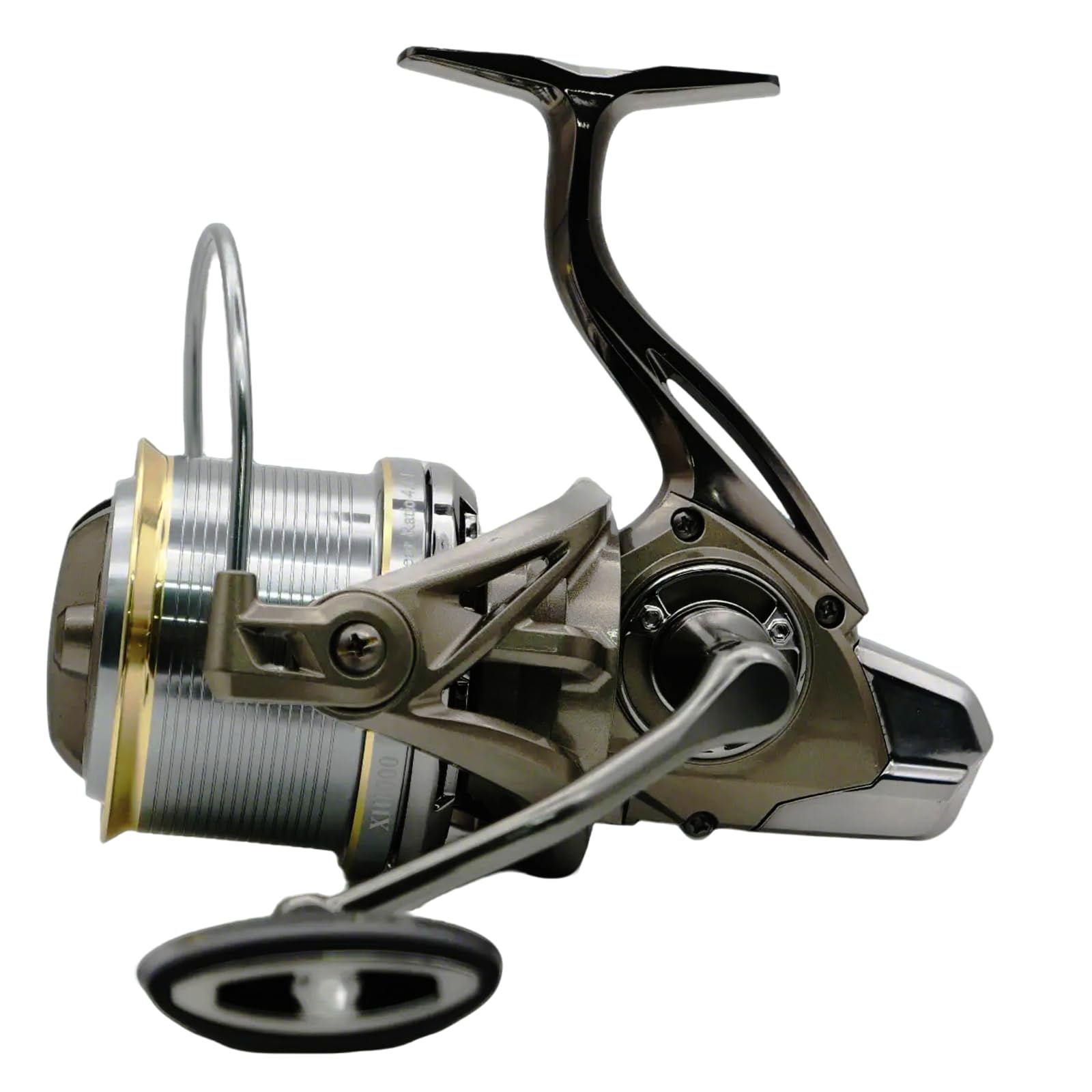 QUORELYNX reel drag system showing strong 55 lb stopping power for big fish