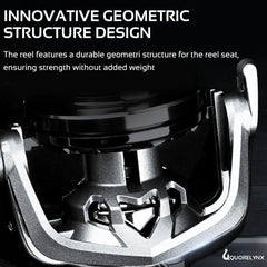 QUORELYNX saltwater-ready design resists corrosion for reliable inshore use.