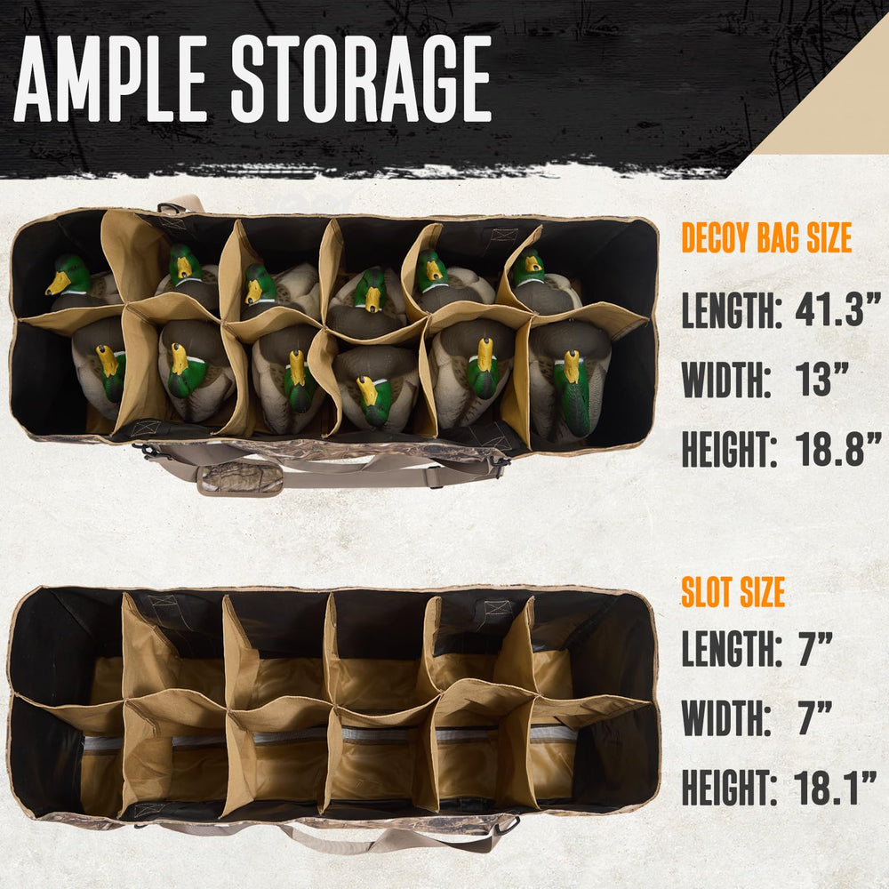 Quovexa decoy bag sturdy fabric designed for durable field use.