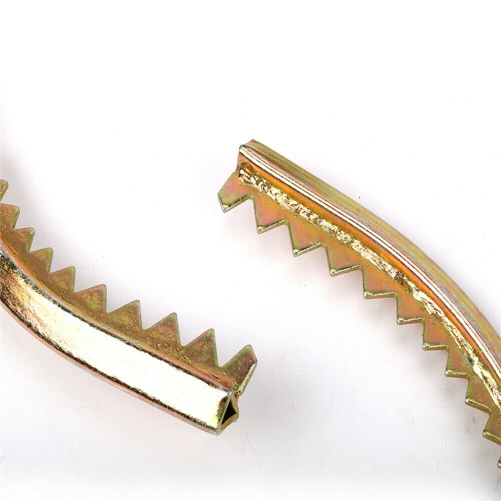 Qrenia tree climbing spikes illustrate multi-use applications like fruit picking and pole access.