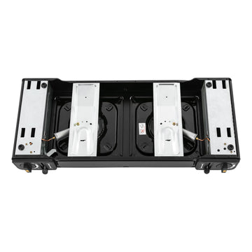 QUSKLISU two control knobs for precise flame control