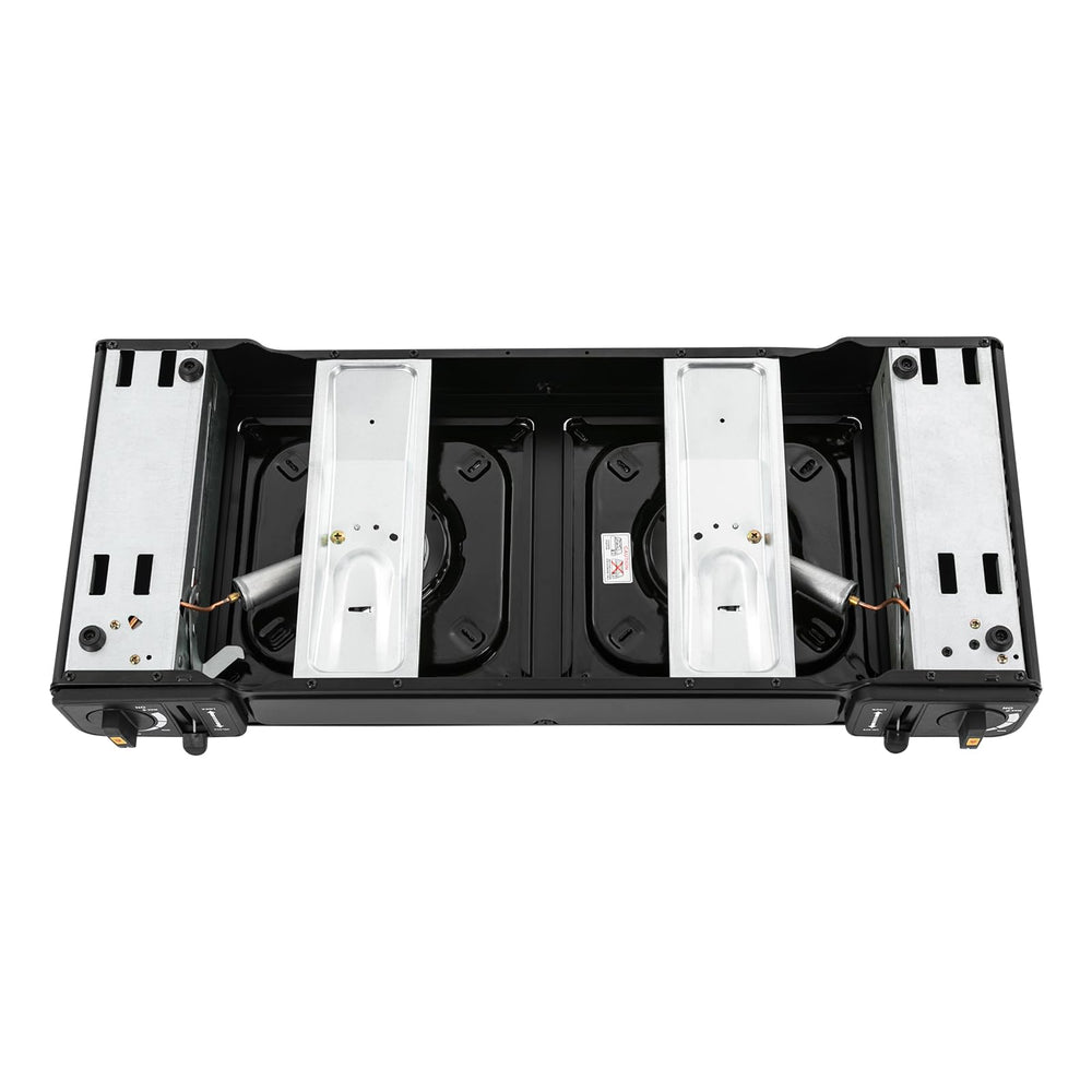 QUSKLISU two control knobs for precise flame control