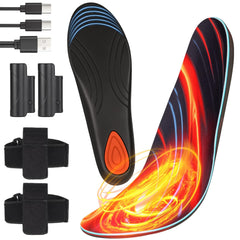 Quunoot heated insoles with external battery setup for comfortable warmth on the move