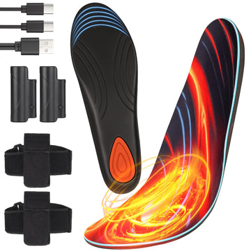 Quunoot heated insoles packaging with accessories for quick setup