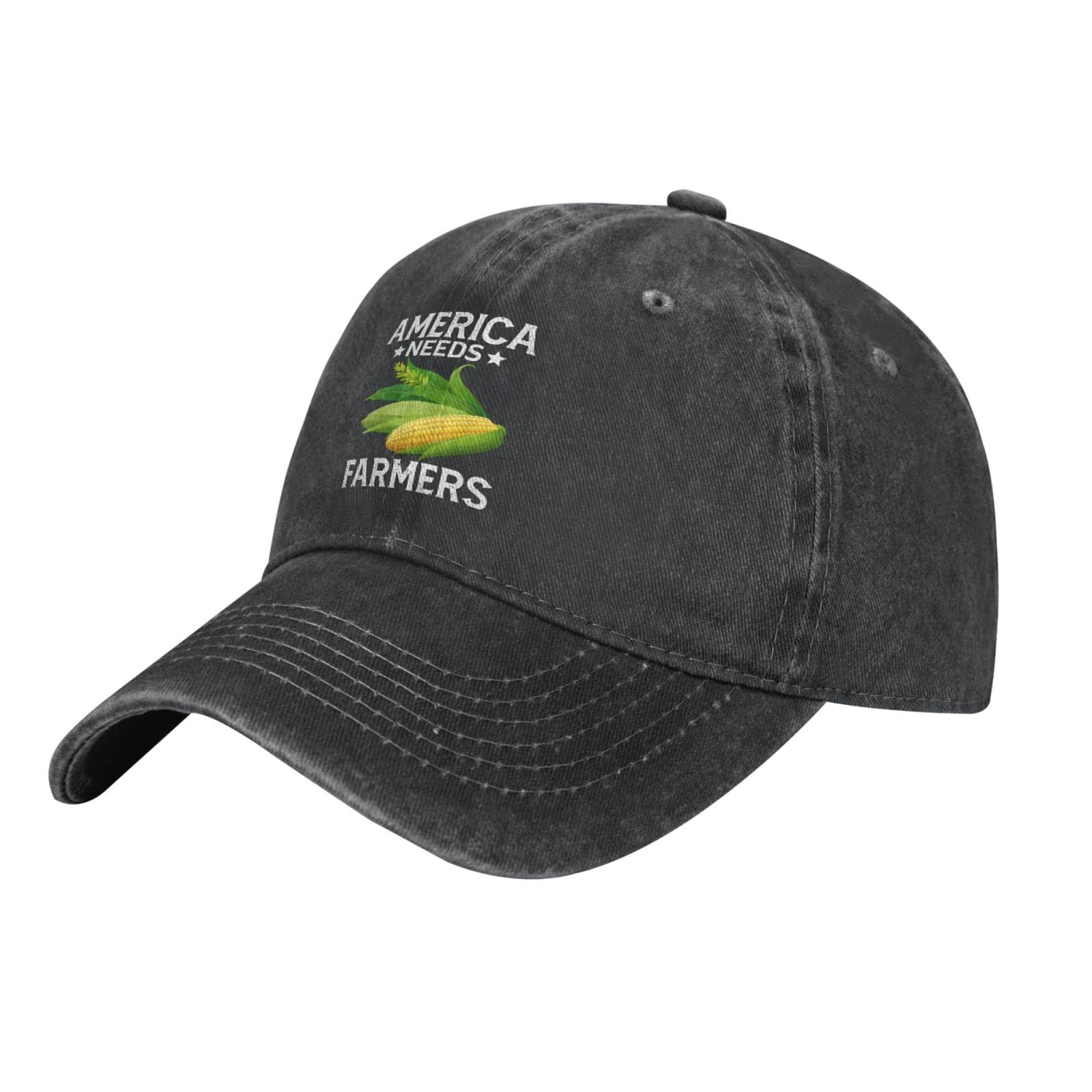 QVXHKP BathBee farmer cap back view shows adjustable strap for a secure fit