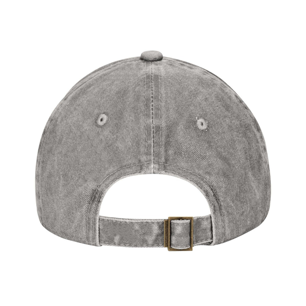 QVXHKP Curved visor hat, texture close-up, classic style with a distressed finish.