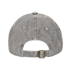 QVXHKP Curved visor hat, texture close-up, classic style with a distressed finish.