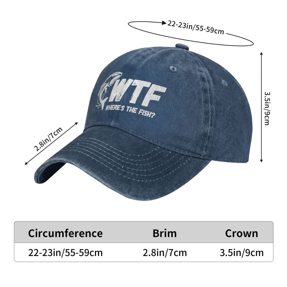 Gift-ready QVXHKP WTF cap appeals to friends and family who love casual wear.
