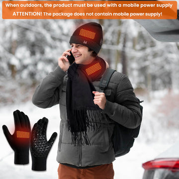 QZUnique three-heat-zones design highlights even warmth across neck, head, and hands.