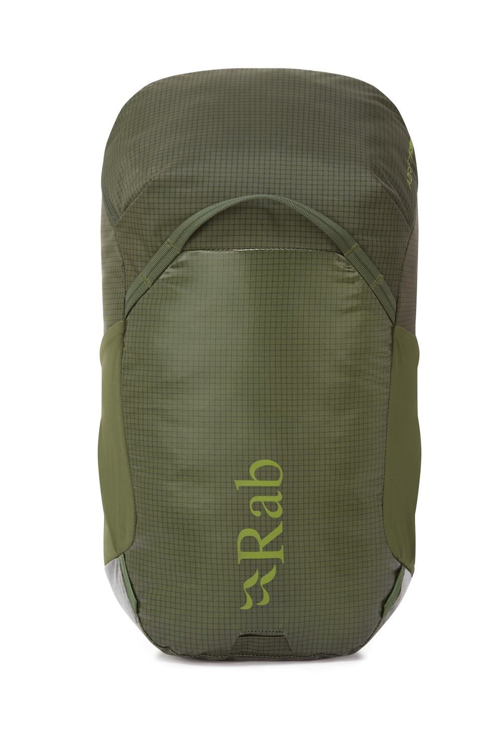 Rab Adrift 24 side pocket view highlighting secure organization for daily commutes.