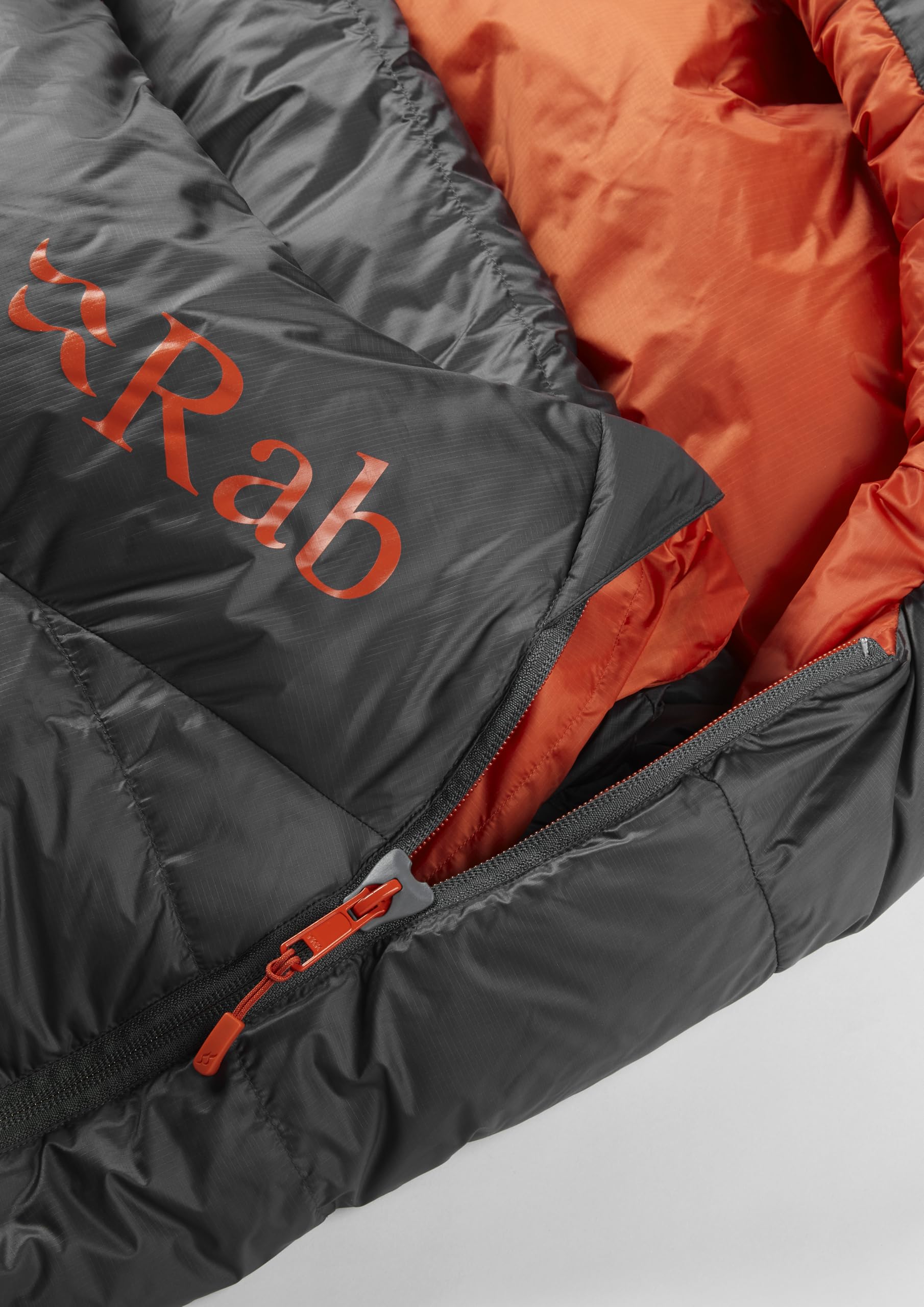 Rab Ascent Down Sleeping Bag in pack, versatile camping companion
