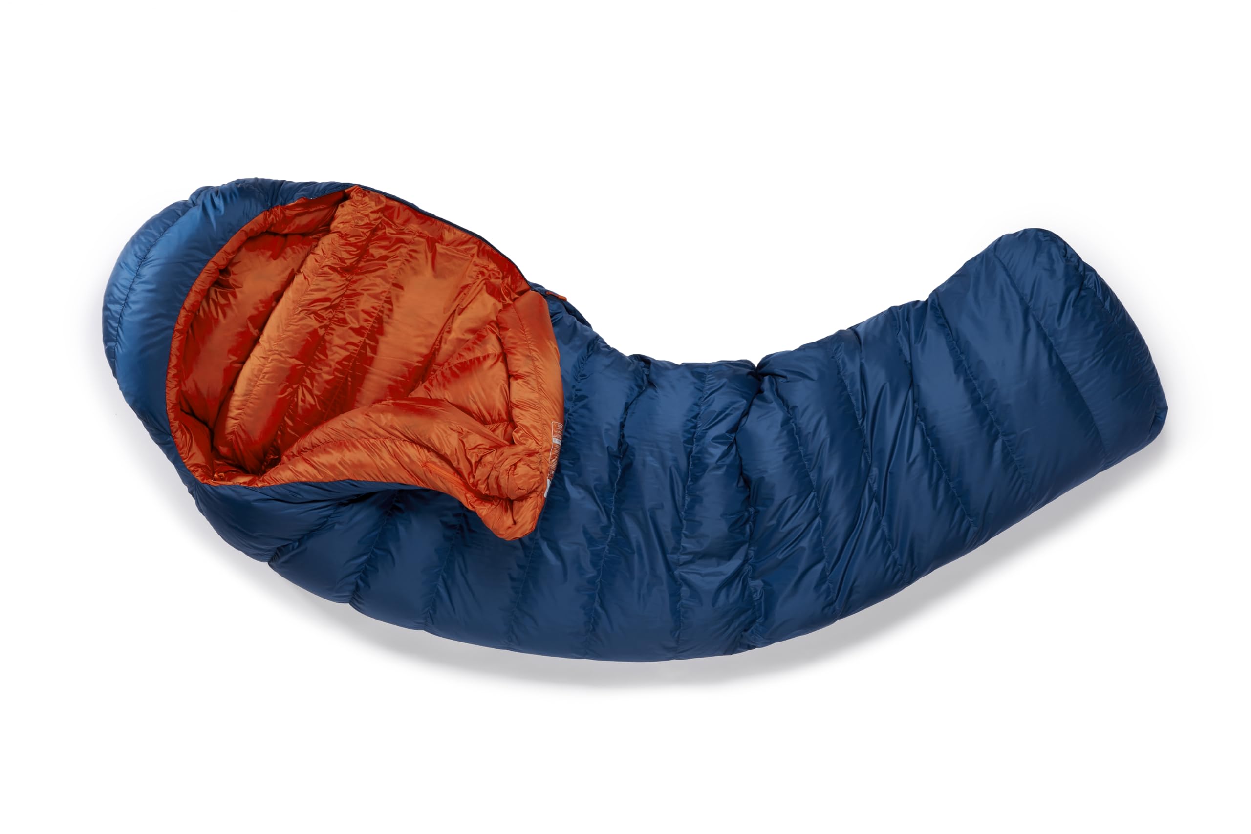 Rab Ascent Down Sleeping Bag Regular fit offers room to move at the campsite.