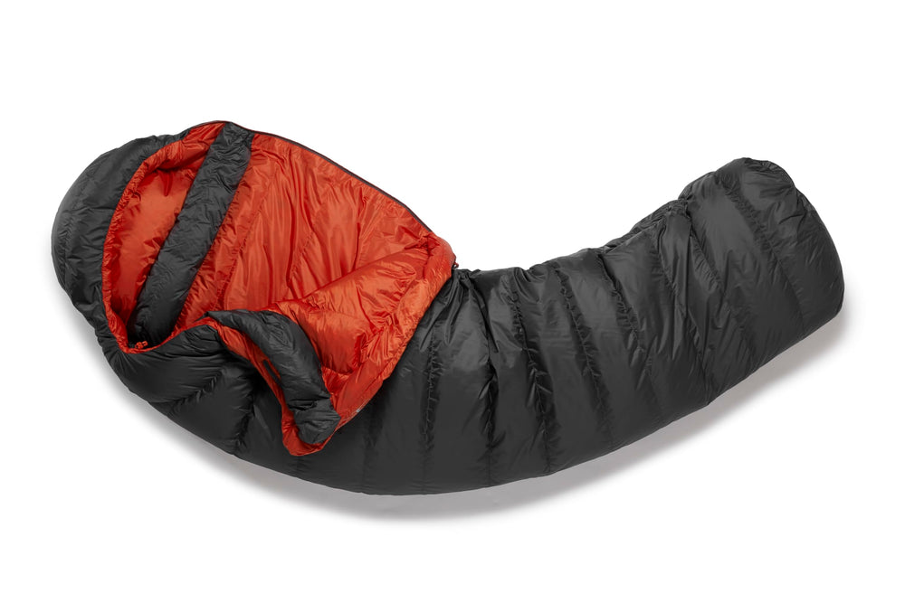 Rab Ascent Down Sleeping Bag Pertex Quantum shell, lightweight weather resistance