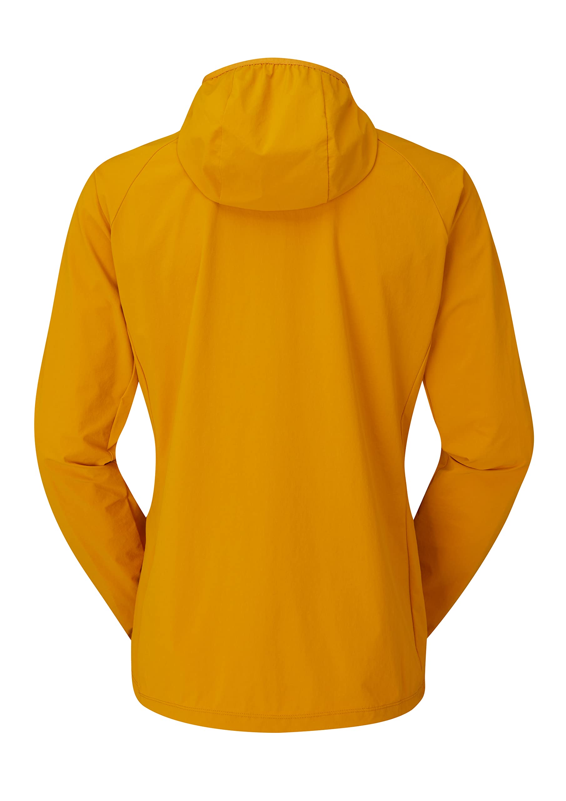 Rab Borealis Jacket side view highlights hip-length coverage for active outdoor use